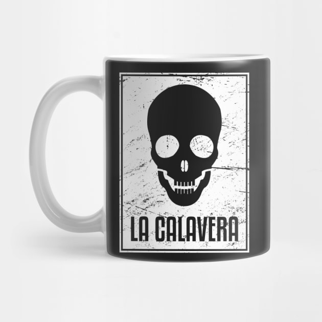 La Calavera | Loteria Mexican Tarot Card by MeatMan